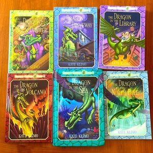 📚 🐲Dragon Keepers Young Readers Book Series By Kate Kilmo, 6 books